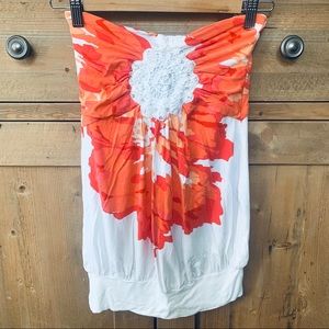 le chateau | strapless top